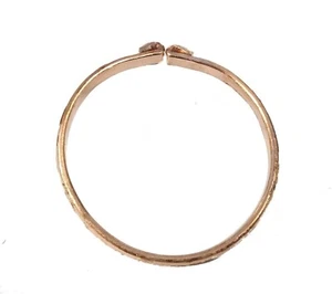 Kada Bracelet Om Namah Shivaya Kada Asthadhatu Copper Color 5 cm Diameter - Picture 1 of 2