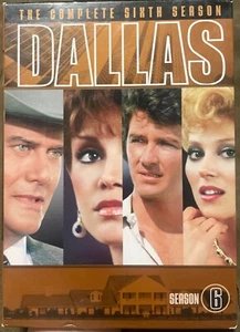 Dallas The Complete Sixth Season 6 DVD 2007 5 - Disc Set Dual Side - FREE SHIP! - Picture 1 of 12