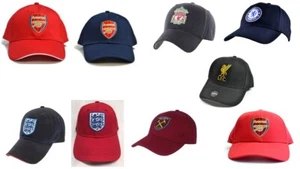 Adults Baseball Cap Premiership Football Club Assorted Colours One Size - Picture 1 of 37