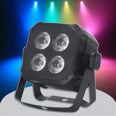 8Pcs 4x8W RGBW LED Linear Strobe DMX512/Sound 4in1 DJ Wedding Stage Lighting - Image 1 of 4