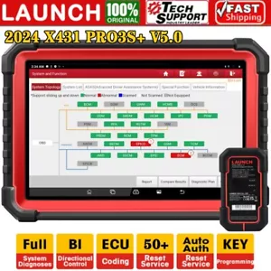 2024 LAUNCH X431 PRO3S+ V5.0 Car Diagnostic Scanner Tool Programming Coding - Picture 1 of 20