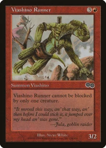 Carta MTG-Corridore Viashino-Saga di Urza-N.224-ITA-EX-Common - Foto 1 di 1