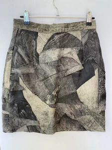 Sasagin ? Vintage Patchwork Skirt Size 12 Made In Australia Please Read Desc - Bild 1 von 8