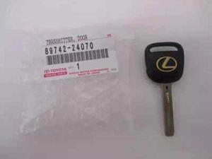 TOYOTA LEXUS Genuine OEM Master Key 89742-24070 ES300 New - Picture 1 of 2