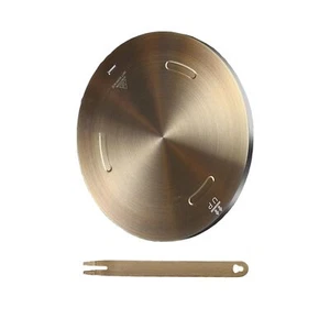 11" Stainless Steel Heat Diffuser Plate, Induction Adapter for Gas & Electric - Picture 1 of 7