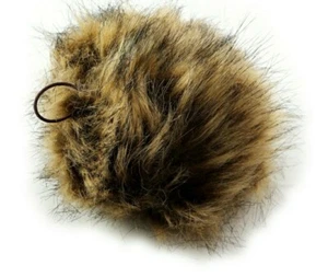 Faux Fur Pom Pom by Loops & Threads® LOT of 5 pompoms - Picture 1 of 11