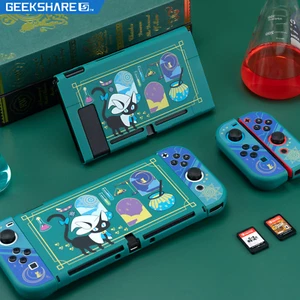 Funda protectora rígida con interruptor rígido GeekShare Alchemy Cat Nintendo Switch/OLED - Imagen 1 de 16