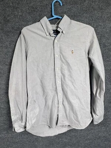 Polo By Ralph Lauren französisch blaues Langarmhemd für Herren Medium Fit - Bild 1 von 11