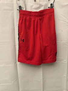 Youth Medium Lot Of 2 Under Armour Shorts One Red SC And One Black - Picture 1 of 12
