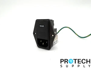 Corcom 6EDL4 Power Entry Connector Receptacle with WARRANTY - Picture 1 of 8