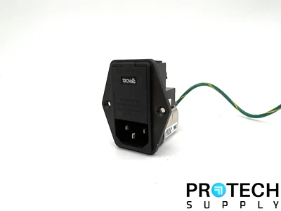 Corcom 6EDL4 Power Entry Connector Receptacle with WARRANTY - Image 1 of 4