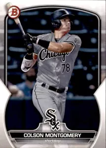 LOT OF 5 2023 BOWMAN DRAFT BASE PROSPECT BD191 COLSON MONTGOMERY WHITE SOX - Picture 1 of 2