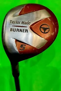 TAYLORMADE BURNER LEFT HANDED 5 WOOD GOLF CLUB STEEL SHAFT 24 HOUR DELIVERY!!! - Picture 1 of 12