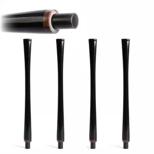 4*Acrylic Tobacco Pipe Mouthpiece Long Stem 9mm Filter Churchwarden Smoking Pipe - Bild 1 von 11