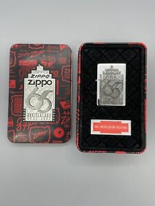 Zippo 65th Anniversary 1932-1997 Limited Edition Lighter Tin Sealed Unstruck