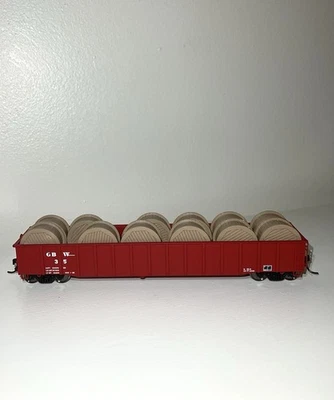 Nueva góndola Walthers HO - Green Bay y Western #35 con carga extraíble Foto 1 de 4