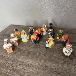 Vintage 1991 Resin Owl Figures Lot 14 Collectibles - Picture 1 of 17