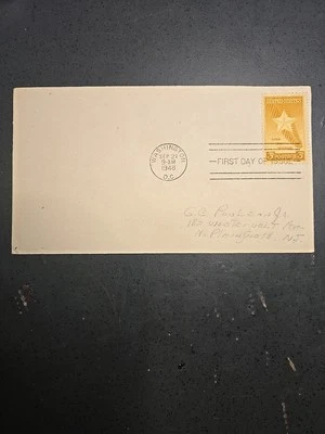 Gold Star Mothers FDC, Scott # 969, SEP 21, 1948, 3C - Image 1 of 2