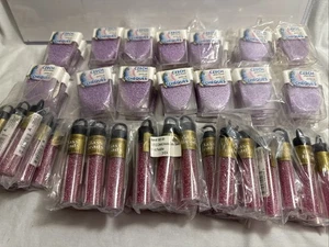New Mixed Lot Of 42 Glass Beeds Czech, 42 Japanese 11/0 - Picture 1 of 9