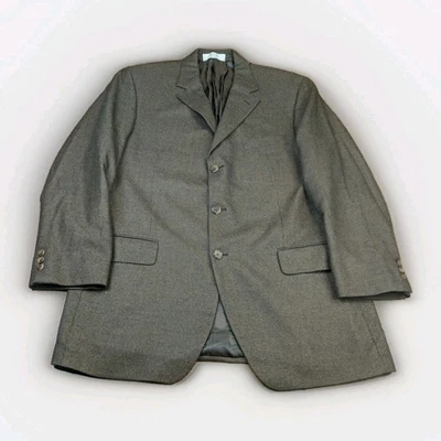 John W Nordstrom Loro Piana 100% Cashmere Suit Coat 44R 3 Button Blazer Jacket - Image 1 of 4