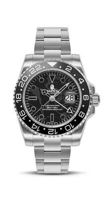 Reloj A BATHING APE BAPEX TIPO 2 CAMUFLAJE M Negro BAPE JAPÓN NUEVO Foto 1 de 4