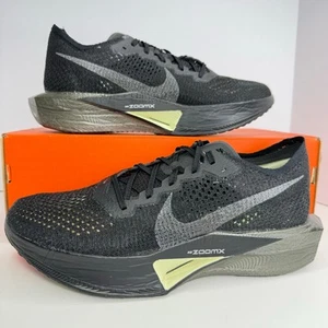 Nike ZoomX Vaporfly Next% 3 FK Black/Medium Ash Size 10.5 Men Running Shoes - Picture 1 of 8