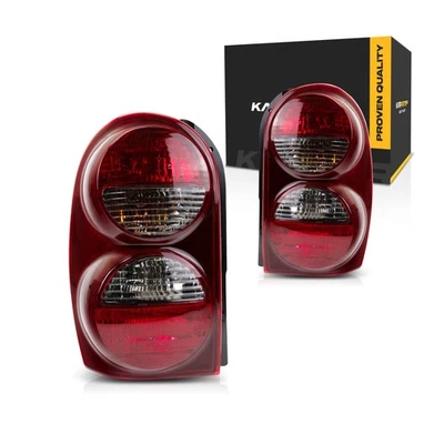 For 2007 Jeep Liberty Tail Light Assembly Driver and Passenger Side Pair - Изображение 1 из 4
