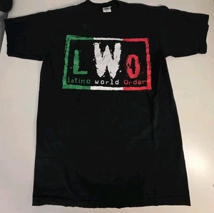 Vtg 1998 LWO Latino World Order WCW Wrestling T Shirt Eddie Guerrero Mens Size M - Picture 1 of 7