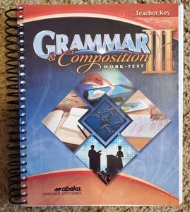 Abeka Grammar and Composition III Sixth Edition Teacher Key - Picture 1 of 2