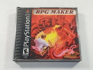 RPG MAKER SONY PLAYSTATION 1 (PS1) NTSC-USA (COMPLETE - MANUAL DAMAGE) - Picture 1 of 8