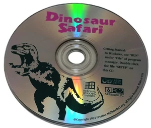 Dinosaur Safari PC Game CD Rom 1994 Educational - Picture 1 of 1