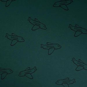 Felpa Aerei Verde Scuro Felpa con Cappuccio a Metro (Prezzo=0,5m) - Foto 1 di 6