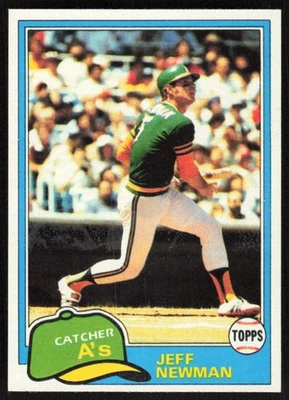 1981 Topps #587 Jeff Newman - Image 1 of 2