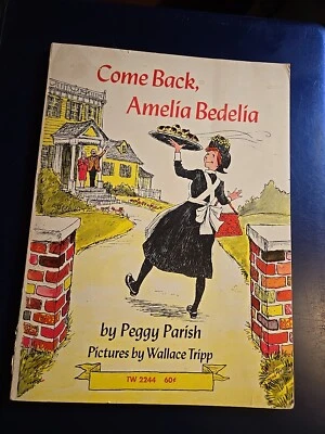 Vintage 1972 Paperback Come Back, Amelia Bedelia Peggy Parish Good 1st Printing - Image 1 of 4