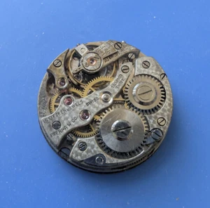 VINTAGE LADIES SWISS ETERNA 15 JEWELS WRISTWATCH MOVEMENT RUNNING - Picture 1 of 2