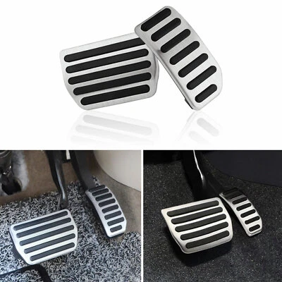 For Volvo S80 S60 V60 XC60 Antiskid Accelerator Gas Brake Foot Pedal Pad Cover - Imagem 1 de 4