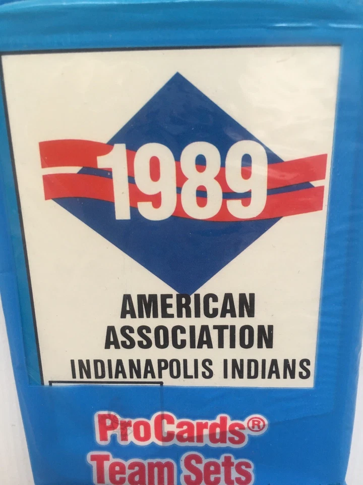 1989 ProCards Indianapolis Indians Sealed Set - Larry Walker - Image 1 of 1