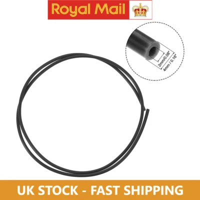 CHECKREALITY Tubo Bowden PTFE Nero per Filamento 1,75mm Tubo Teflon Alta Qualità Parte Voron