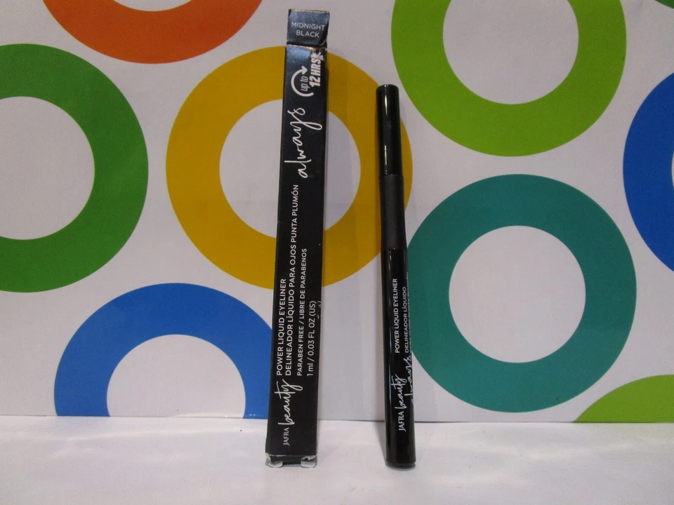 JAFRA BEAUTY ~ DELINEADOR LÍQUIDO ELÉCTRICO ~ NEGRO MEDIANOCHE ~ 0,03 OZ Foto 1 de 1