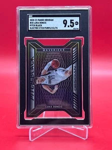 LUKA DONCIC 2020-21 Panini Obsidian Eclipse E/E Purple 51/75 Die Cut - Picture 1 of 2