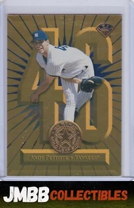 1997 Leaf #12 Andy Pettitte 22kt Gold Stars good - Picture 1 of 1