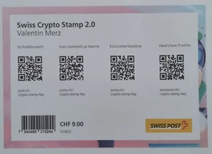 Briefmarken Block Schweiz 2022 "Valentin Merz" CH BL83 Postfrisch "RAR" - Bild 1 von 1