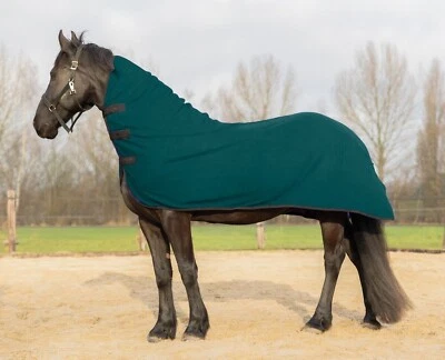 Long Lasting & Warm Soft Fleece Contour Cooler for Horse-S to XL Free Shipping - Image 1 of 4