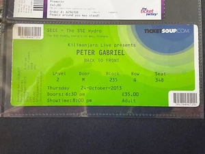 Peter Gabriel Ticket 2013 - Bild 1 von 1