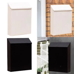 Drop Box with Lock Large Capacity with Key Decorative Wall Mounted Mailbox for - Picture 1 of 15