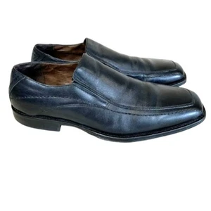 Zapatos mocasines de vestir sin cordones negros talla 9 Johnston & Murphy para hombre - Imagen 1 de 8
