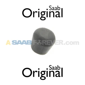 SAAB DASH VENT KNOB HEAT AIR CONTROL 900 9-3 9-5 BLACK NEW GENUINE OEM 4383931 - Picture 1 of 3