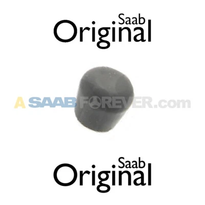 SAAB DASH VENT KNOB HEAT AIR CONTROL 900 9-3 9-5 BLACK NEW GENUINE OEM 4383931 - Image 1 of 3