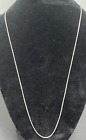 James Avery Sterling Silver 22" 1.3mm Fine Spiga Chain Excellent Condition