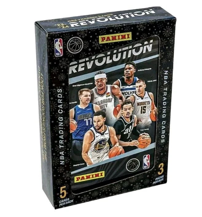 Panini Revolution 2023-24 Basketball Holiday Tin Factory ()